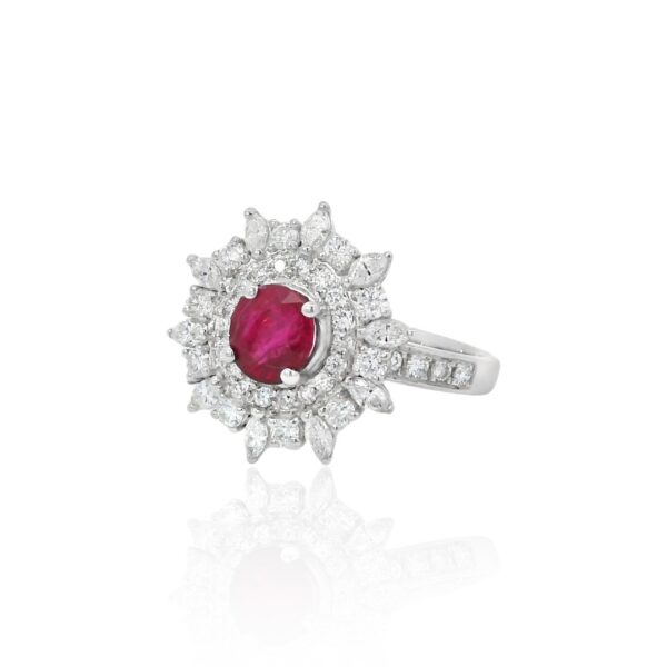 Ruby & Diamond Ring - Image 2