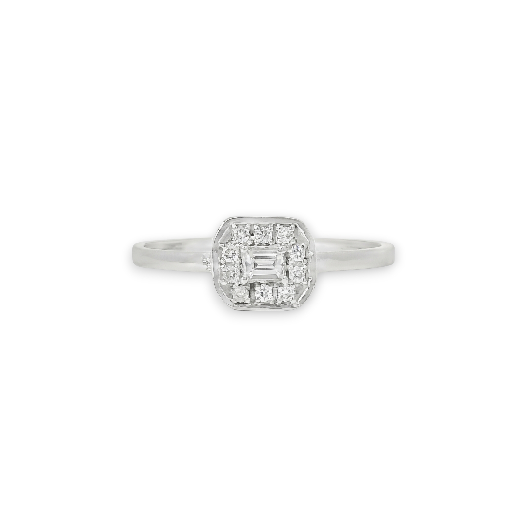 petite diamond halo ring petite diamond halo ring
